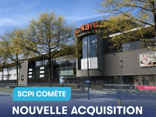Nouvelle acquisition pour la SCPI Comète d'Alderan