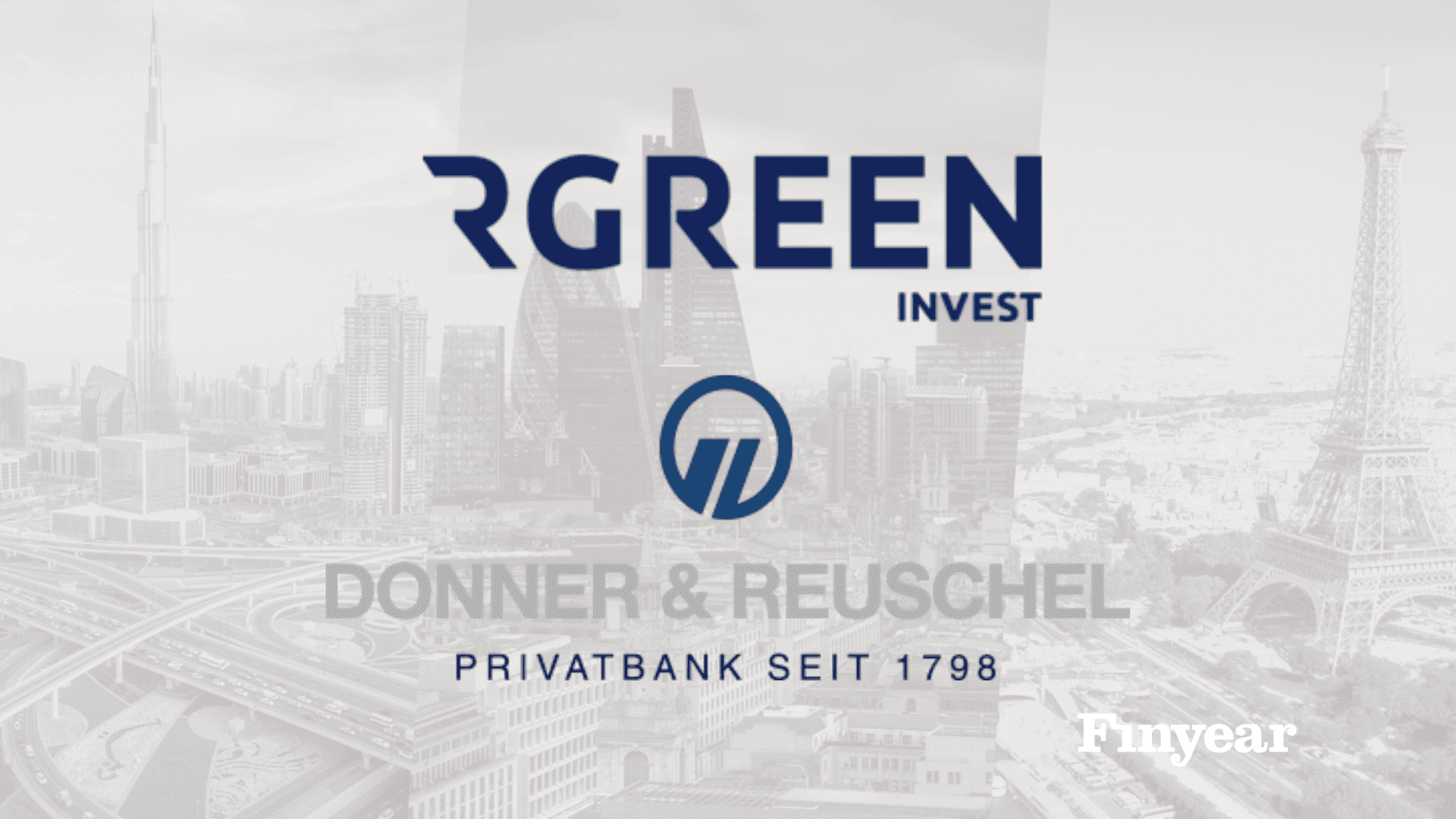 RGREEN INVEST & DONNER & REUSCHEL s’associent pour renforcer l’accès des investisseurs DACH aux fonds d’infrastructures européens dédiés à la transition énergétique