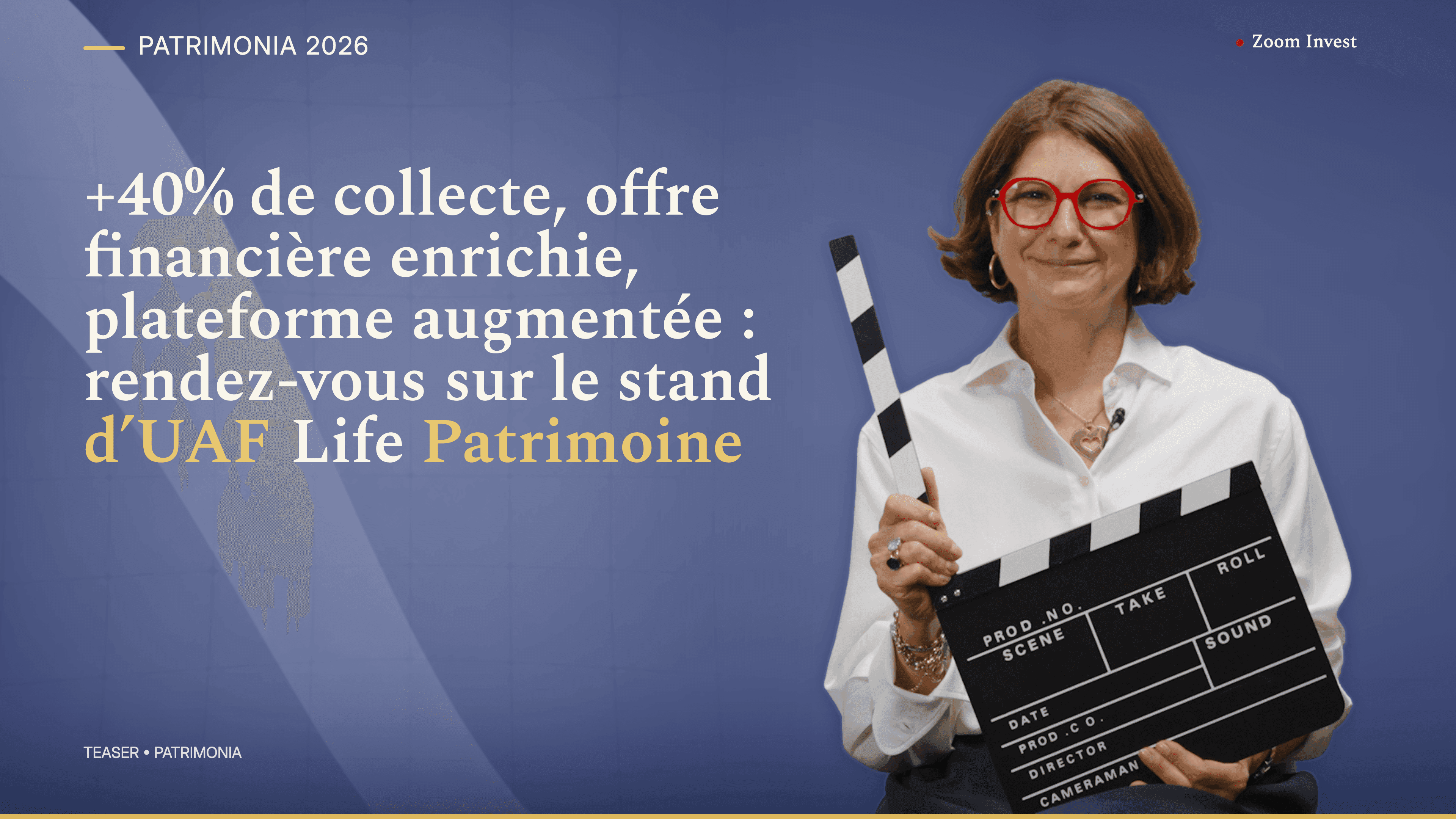 +40% de collecte, offre financière enrichie, plateforme augmentée : rendez-vous sur le stand d’UAF Life Patrimoine