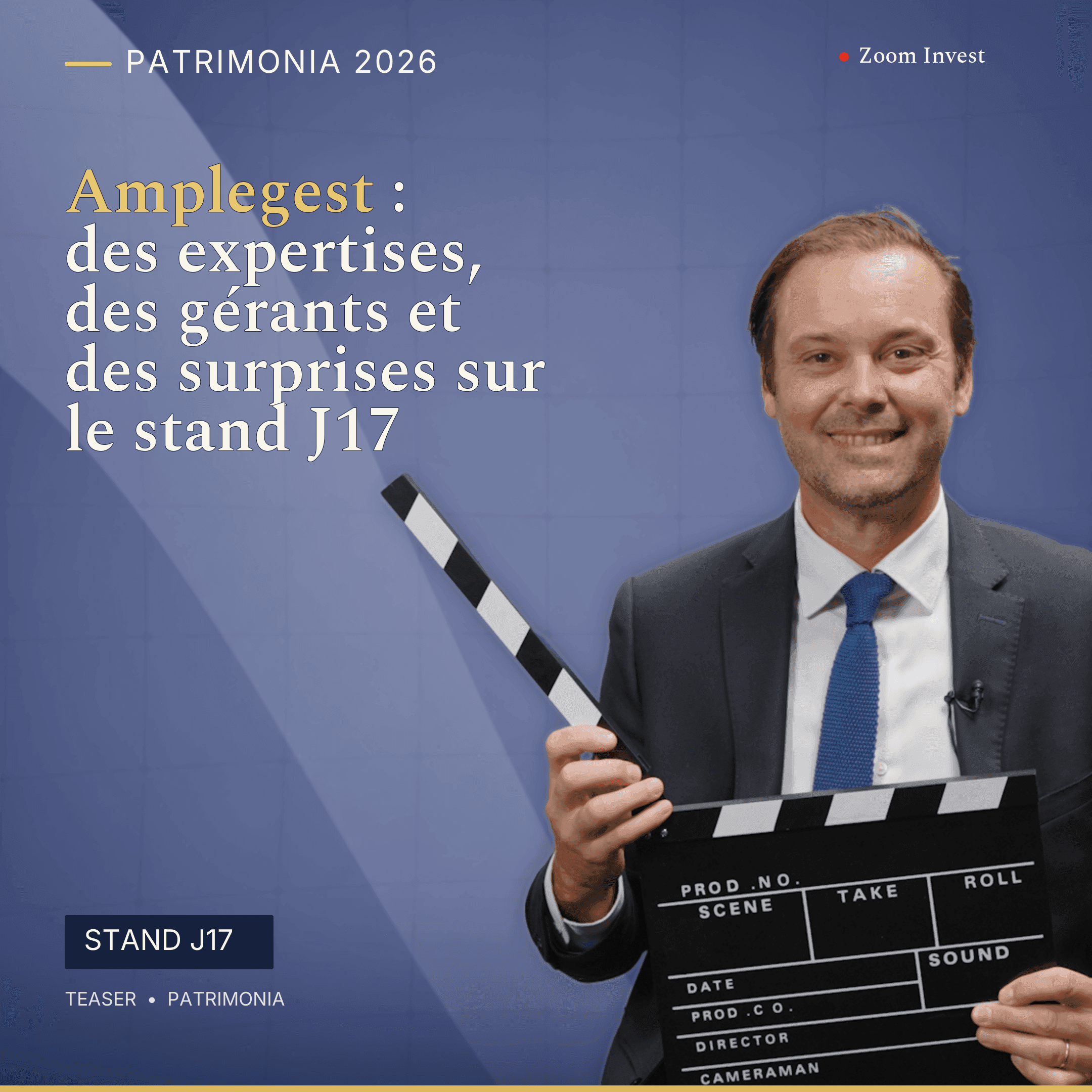 Amplegest : des expertises, des gérants et des surprises sur le stand J17
