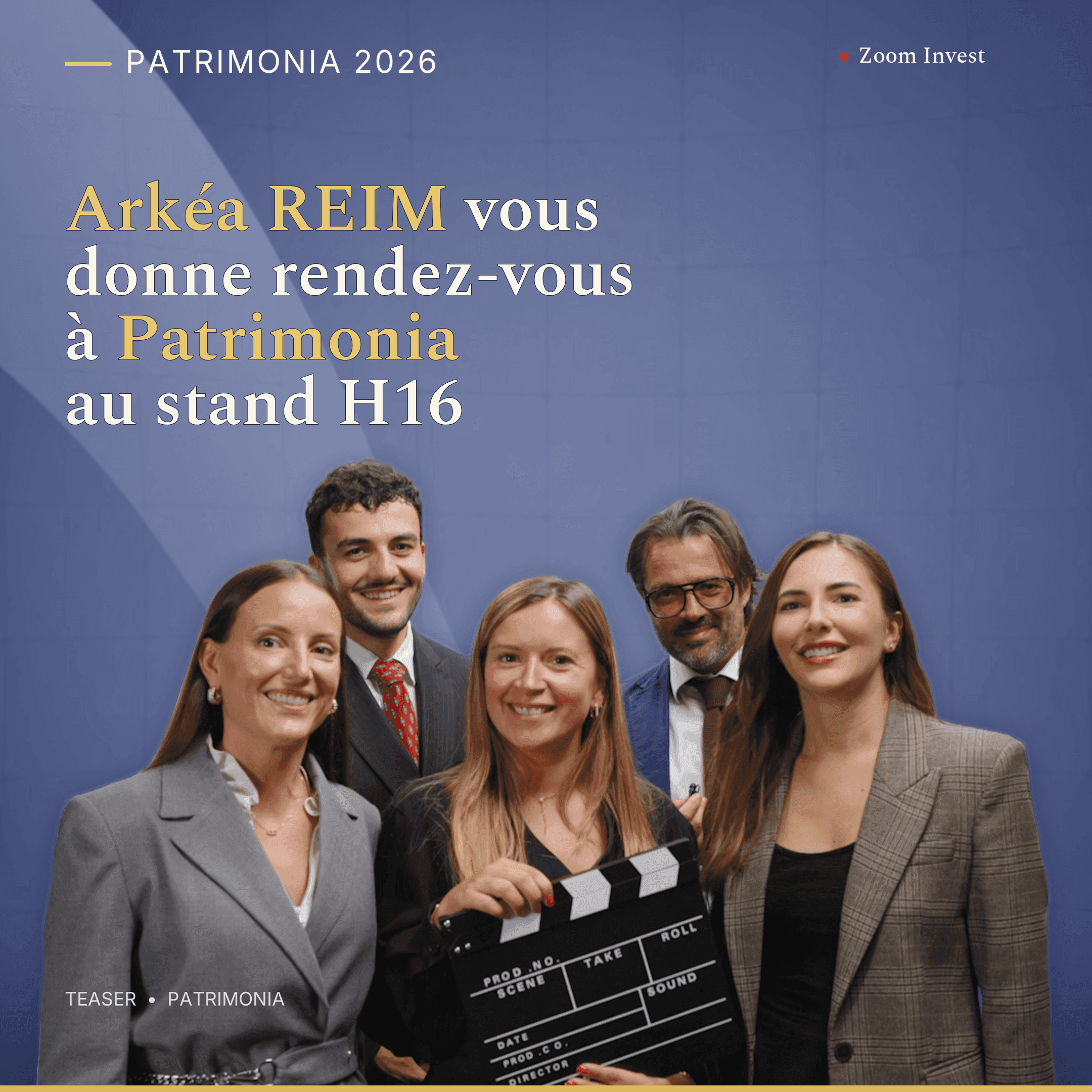 Arkéa REIM vous donne rendez-vous à Patrimonia au stand H16
