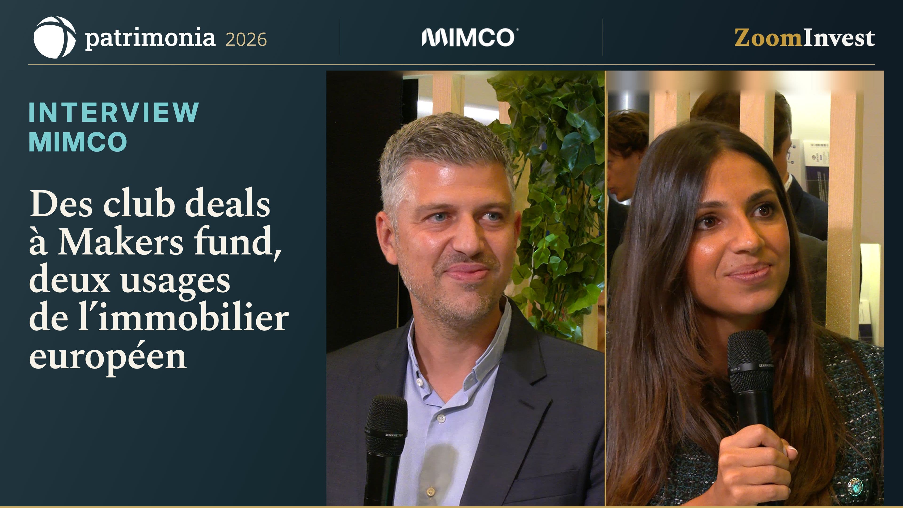 MIMCO : des club deals à Makers fund, deux usages de l’immobilier européen