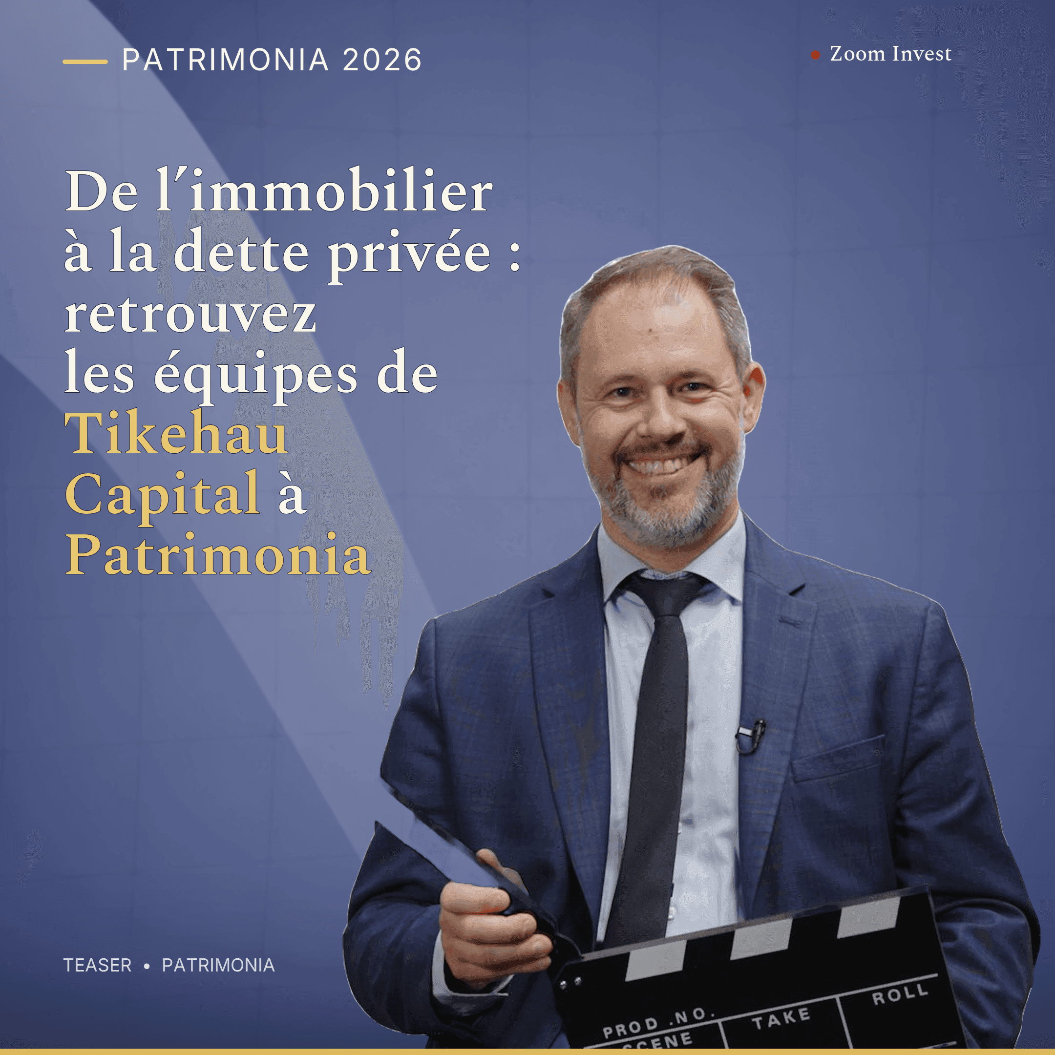De l’immobilier à la dette privée : retrouvez les équipes de Tikehau Capital à Patrimonia