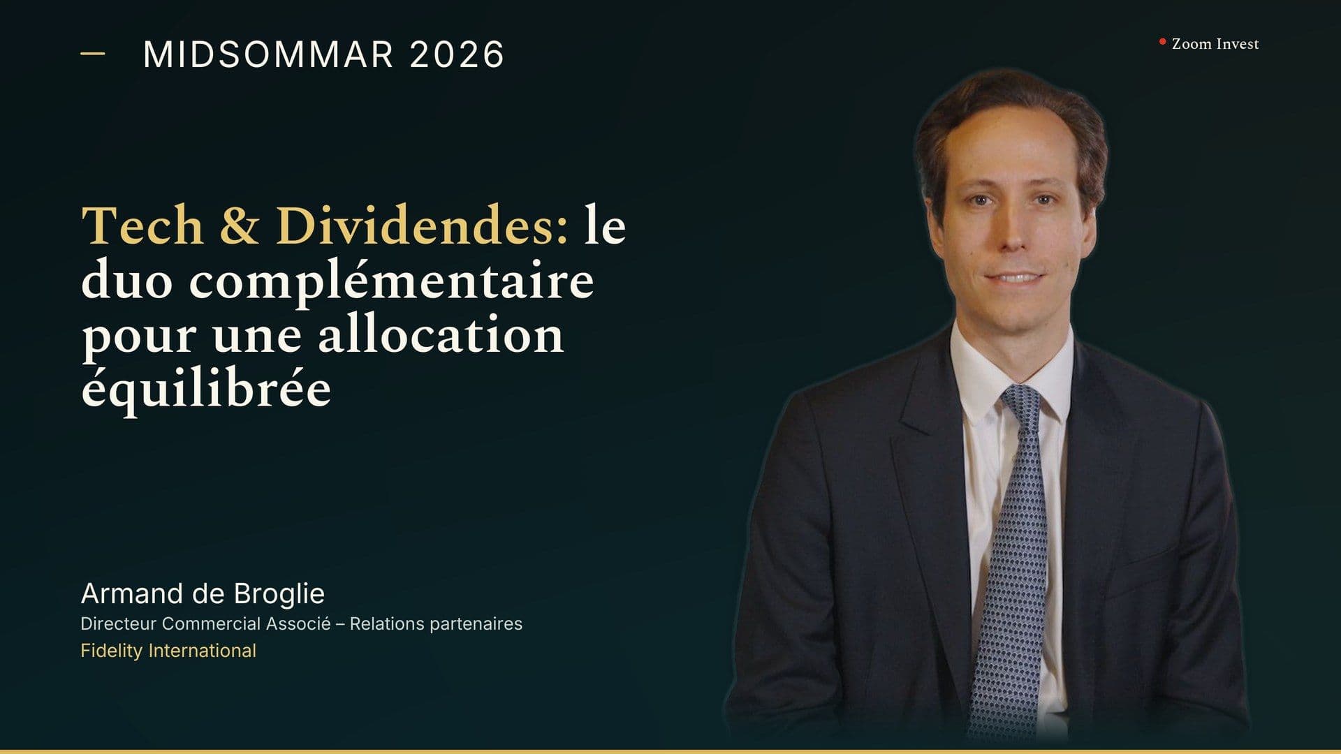 Tech & Dividendes : le duo complémentaire pour une allocation équilibrée